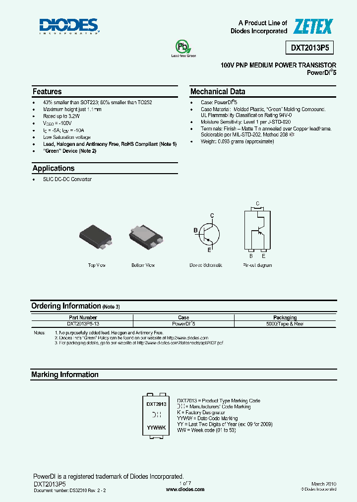 DXT2013P5-13_4726315.PDF Datasheet
