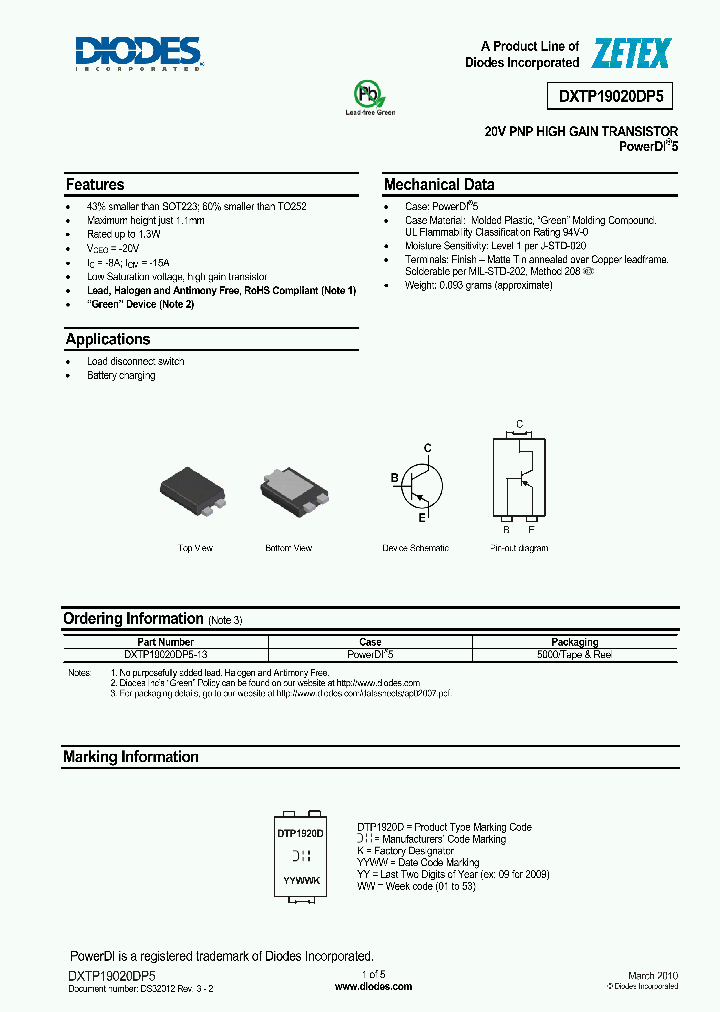 DXTP19020DP5_4721208.PDF Datasheet