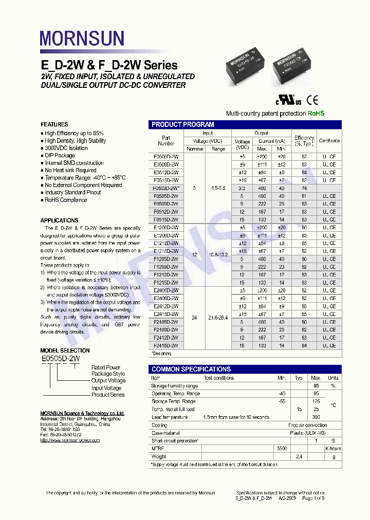 E1215D-2W_4397447.PDF Datasheet