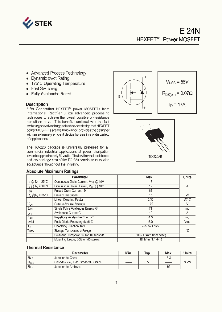 E24N_4337681.PDF Datasheet