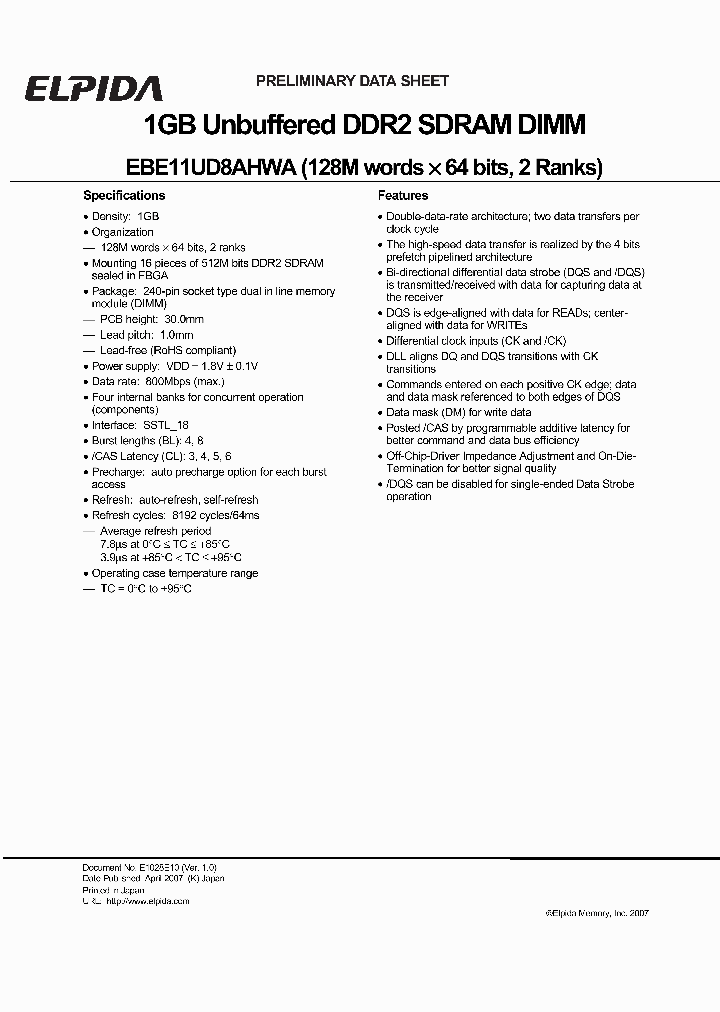 EBE11UD8AHWA-8G-E_4503081.PDF Datasheet