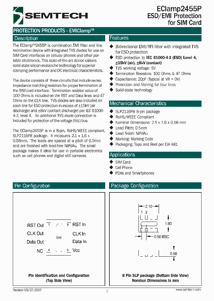 ECLAMP2455P_4806522.PDF Datasheet
