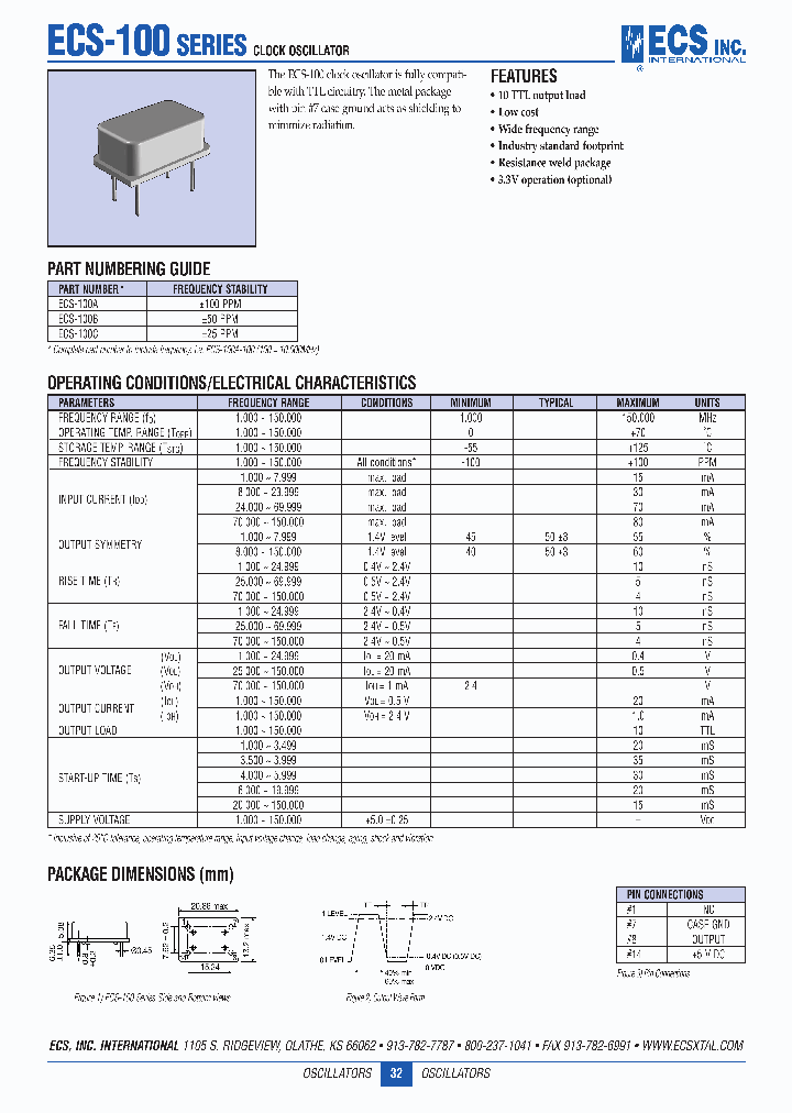 ECS-100_4493352.PDF Datasheet
