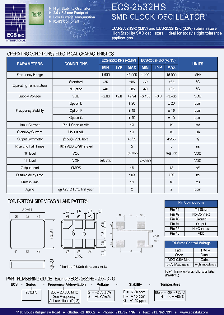 ECS-2532HS_4553693.PDF Datasheet