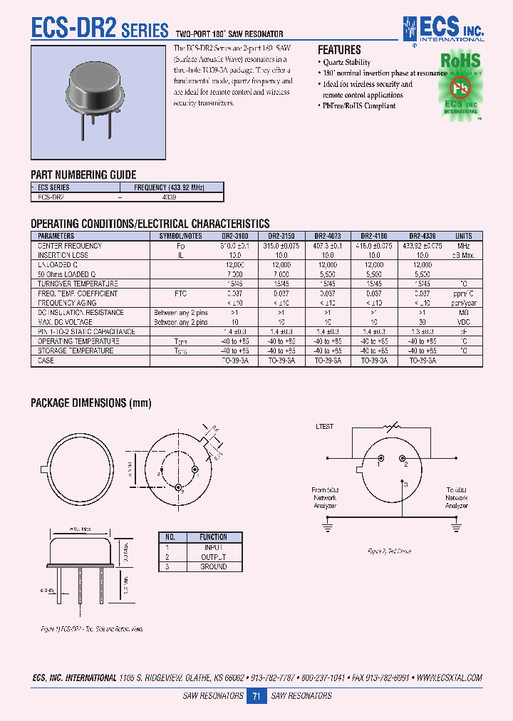 ECS-DR2_4522812.PDF Datasheet