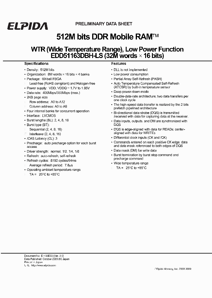 EDD51163DBH-5BLS-F_4639251.PDF Datasheet