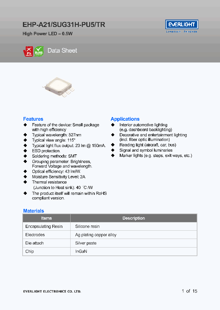 EHP-A21SUG31H-PU5TR_4522589.PDF Datasheet