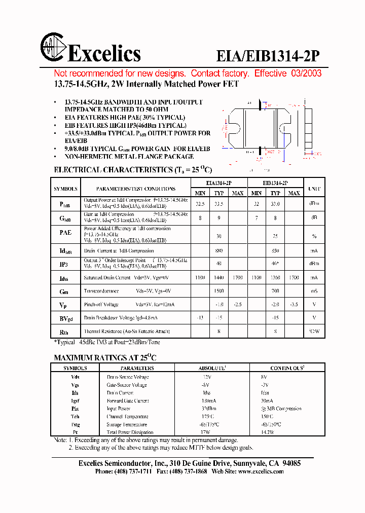 EIB1314-2P_4494264.PDF Datasheet