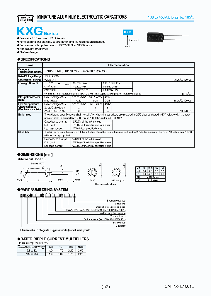 EKXG161ESS100MJ16S_4392663.PDF Datasheet