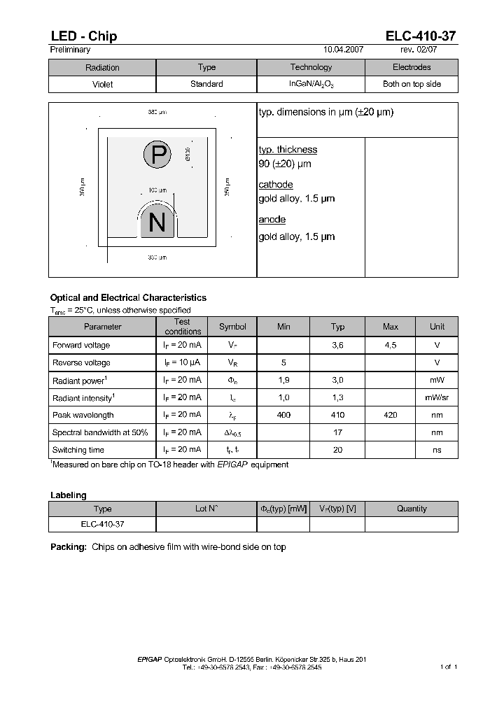 ELC-410-37_4923539.PDF Datasheet