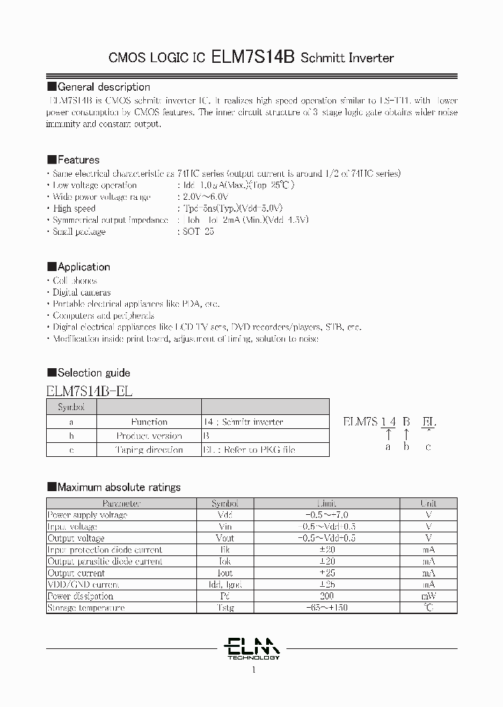 ELM7S14B_4509229.PDF Datasheet