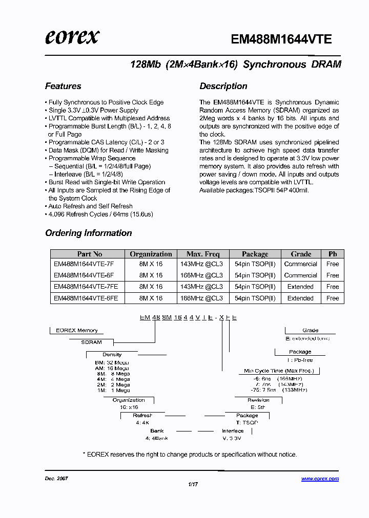 EM488M1644VTE-6F_4349934.PDF Datasheet