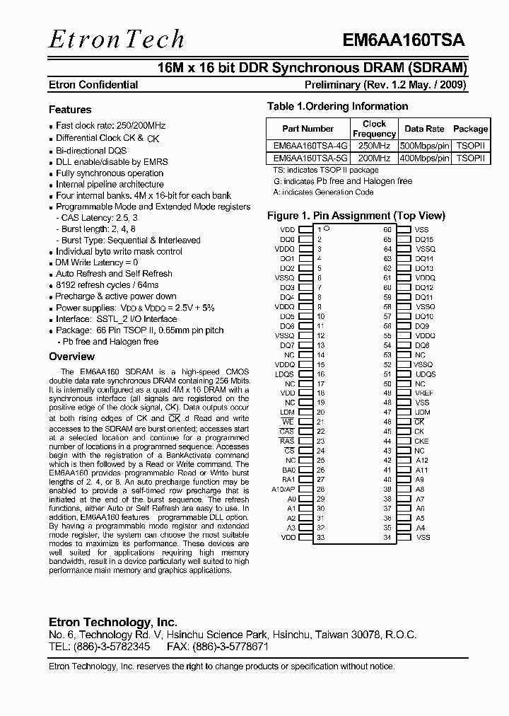 EM6AA160TSA_4532989.PDF Datasheet