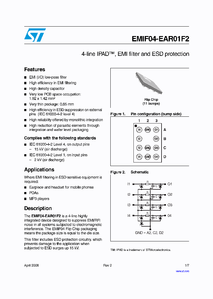 EMIF04-EAR01F2_4222675.PDF Datasheet