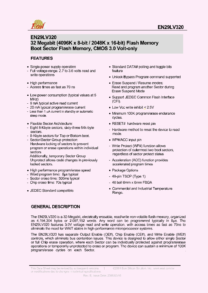 EN29LV320_4599068.PDF Datasheet