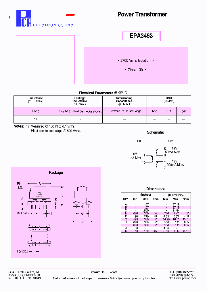 EPA3463_4733483.PDF Datasheet