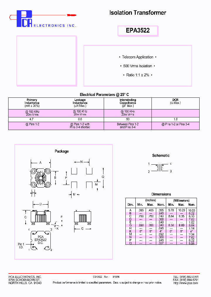 EPA3522_4733513.PDF Datasheet