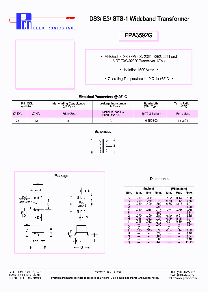 EPA3592G_4718586.PDF Datasheet