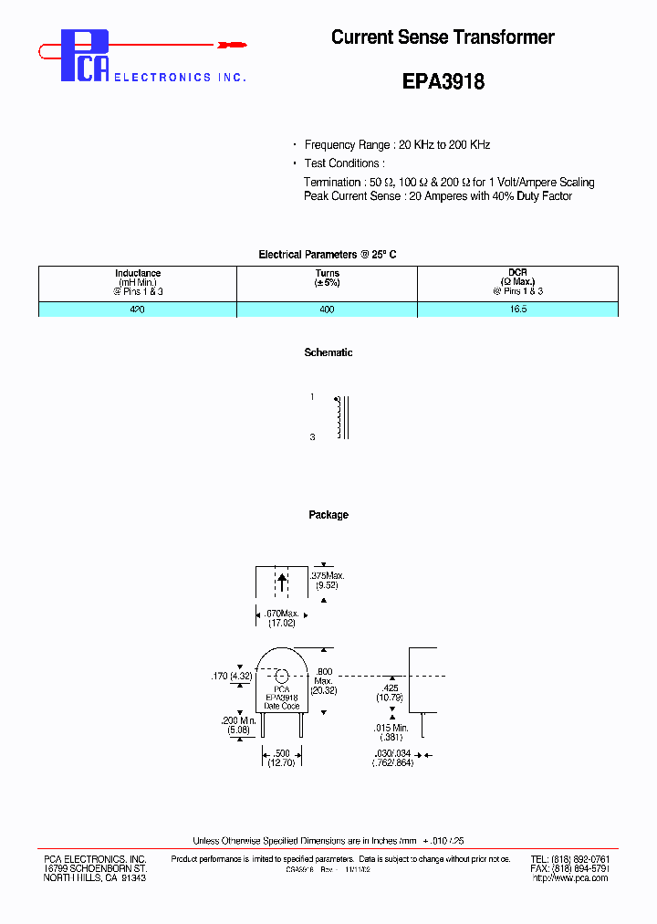 EPA3918_4650548.PDF Datasheet