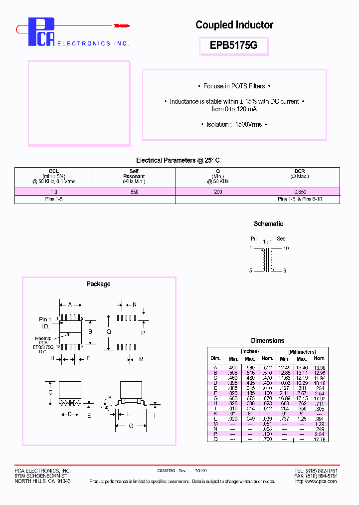 EPB5175G_4723624.PDF Datasheet