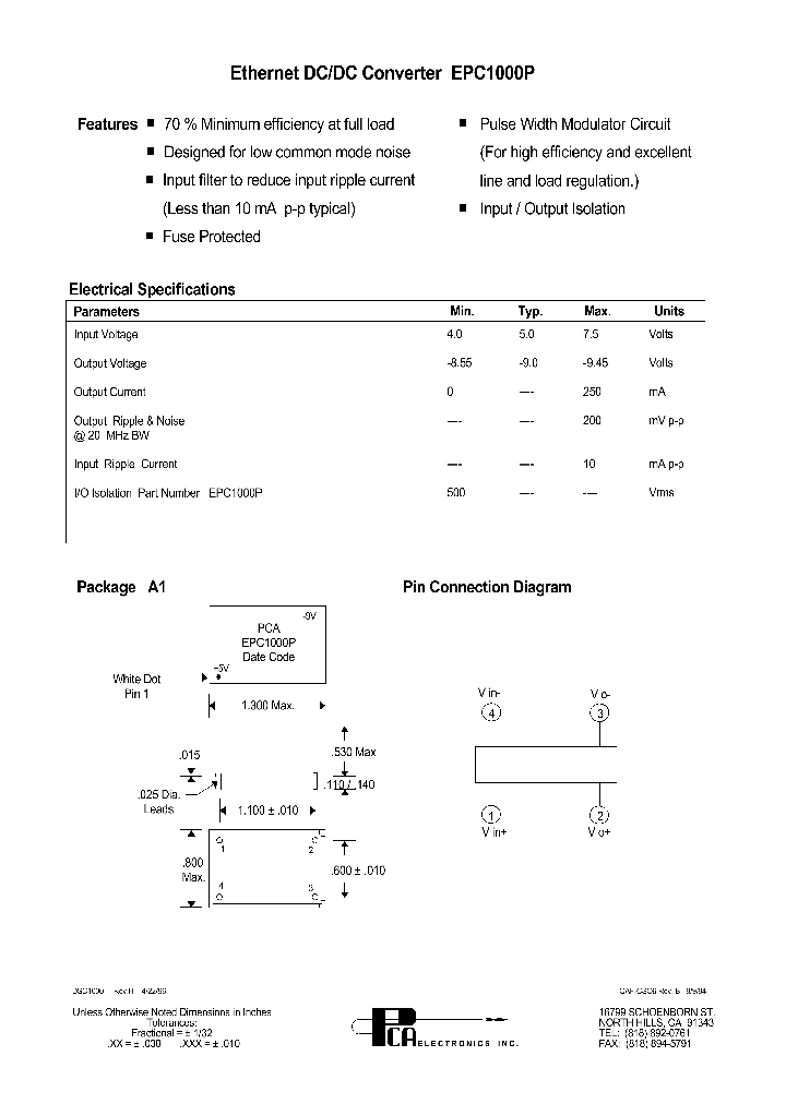 EPC1000P_4722304.PDF Datasheet
