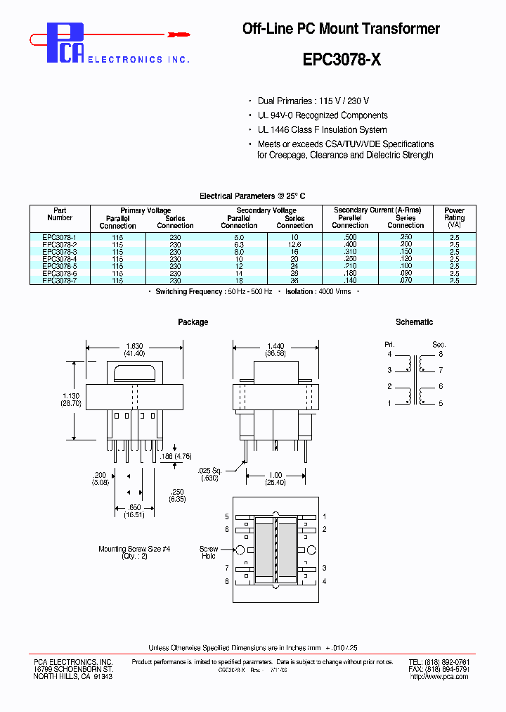 EPC3078-1_4545016.PDF Datasheet