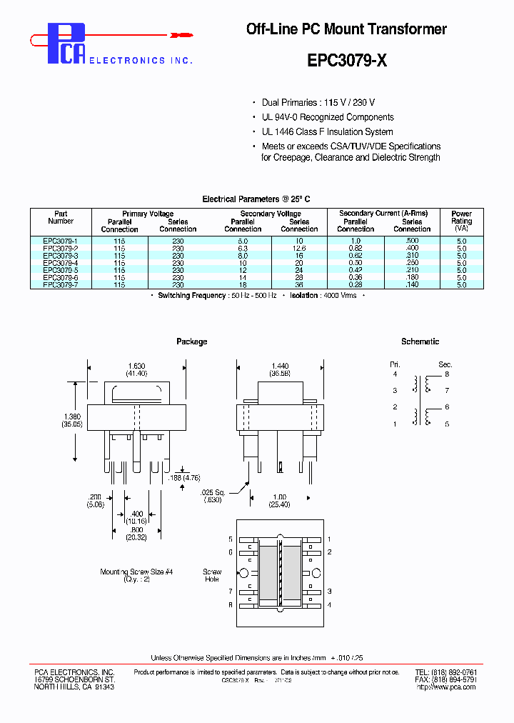 EPC3079-1_4479655.PDF Datasheet