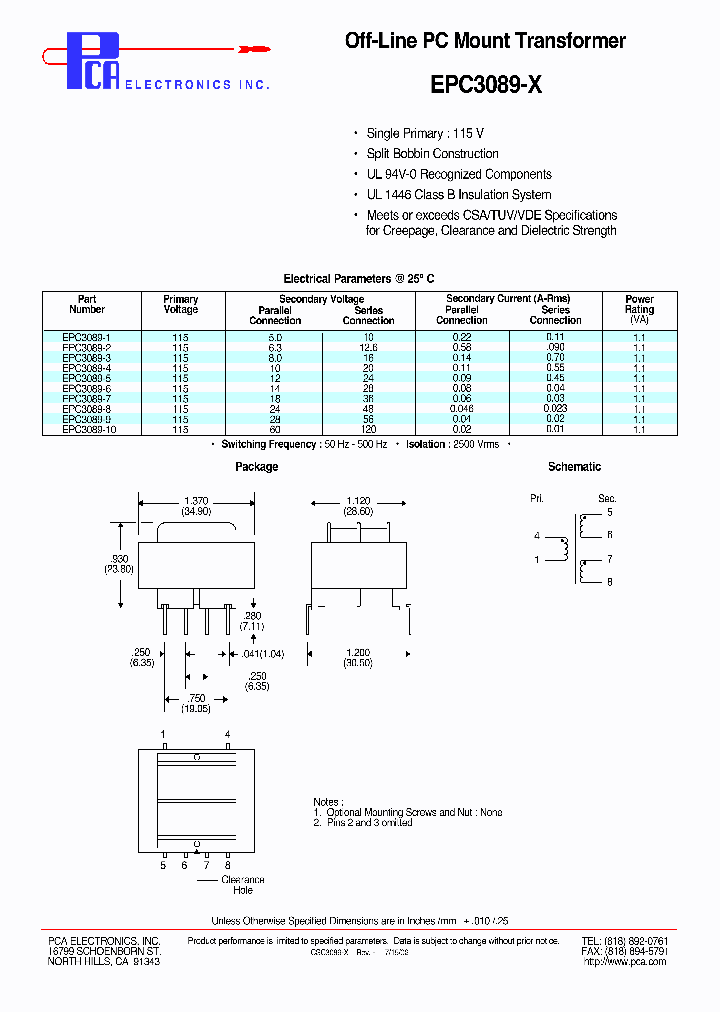 EPC3089-1_4722158.PDF Datasheet
