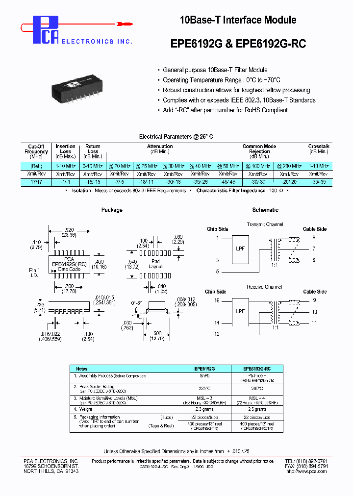 EPE6192G_4679255.PDF Datasheet
