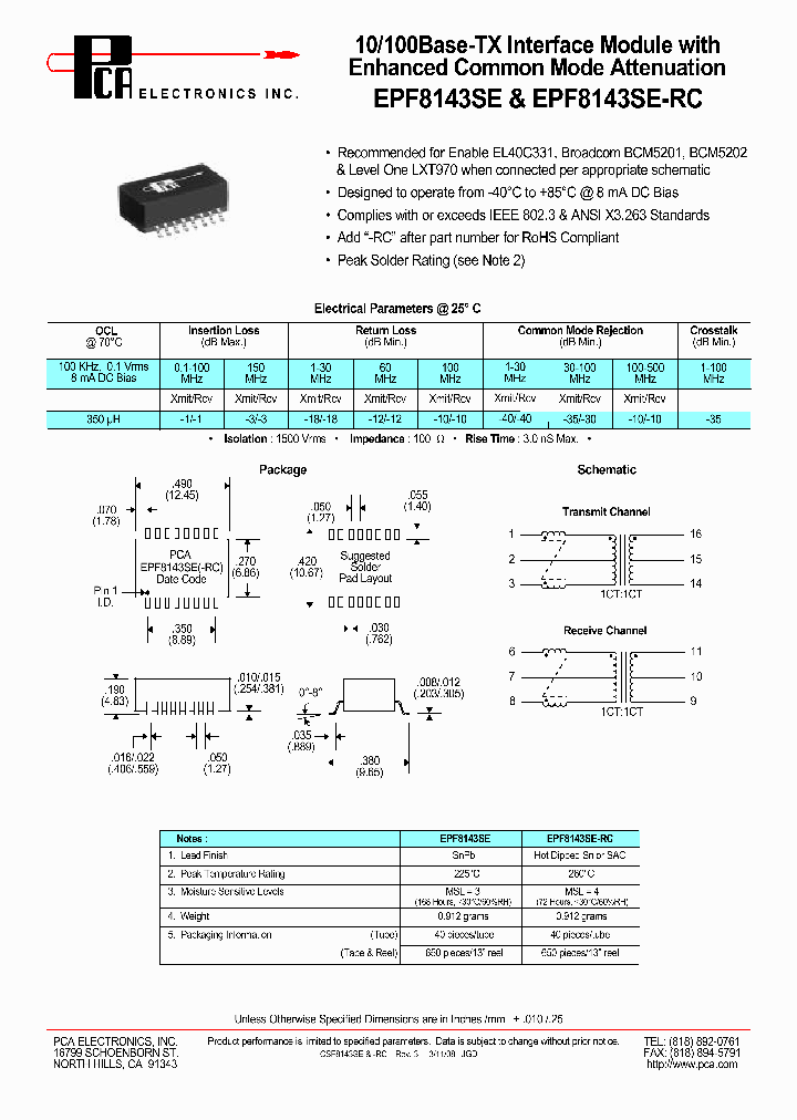 EPF8143SE_4523919.PDF Datasheet