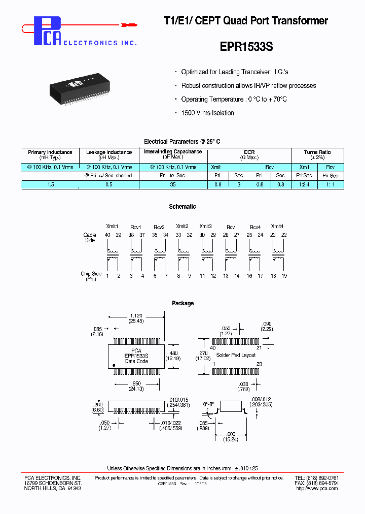EPR1533S_4828477.PDF Datasheet