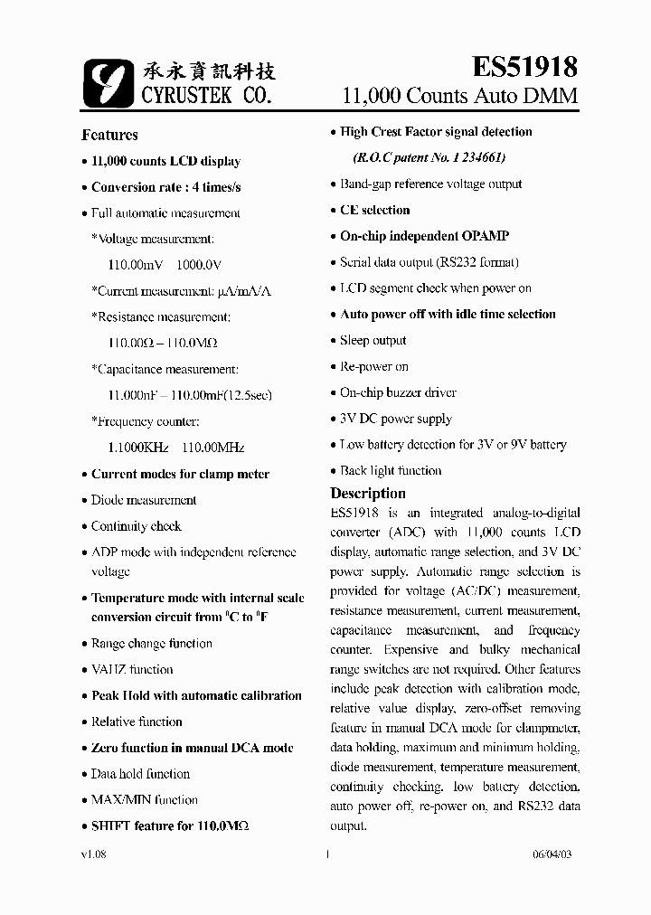 ES51918_4796635.PDF Datasheet