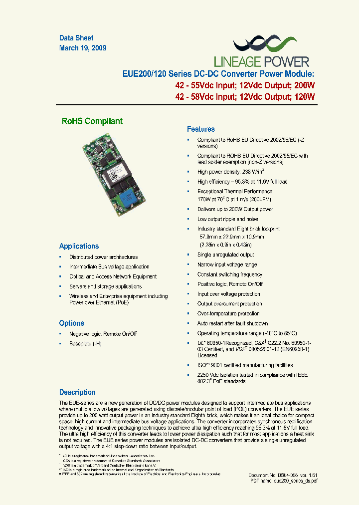 EUE120B41_4551071.PDF Datasheet