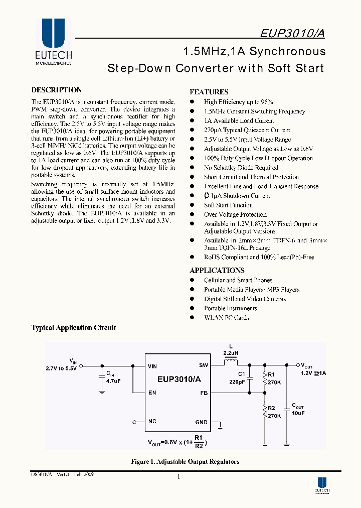 EUP3010_4780937.PDF Datasheet