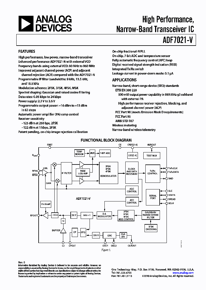 EVAL-ADF7021-VDB1Z_4636017.PDF Datasheet