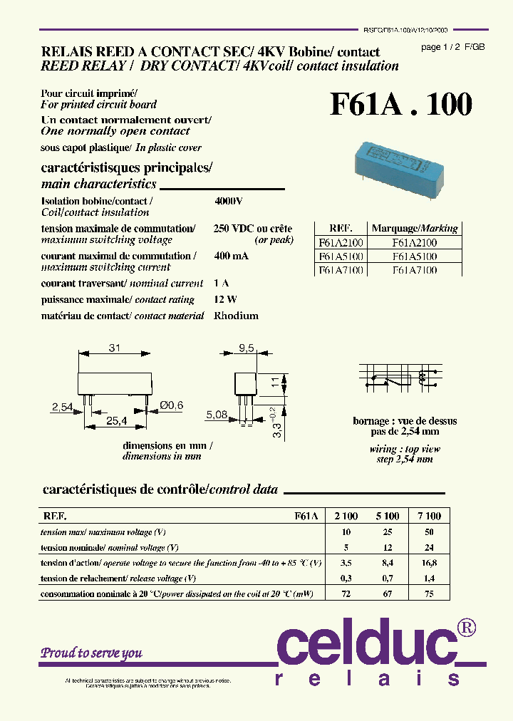 F61A2100_4616811.PDF Datasheet