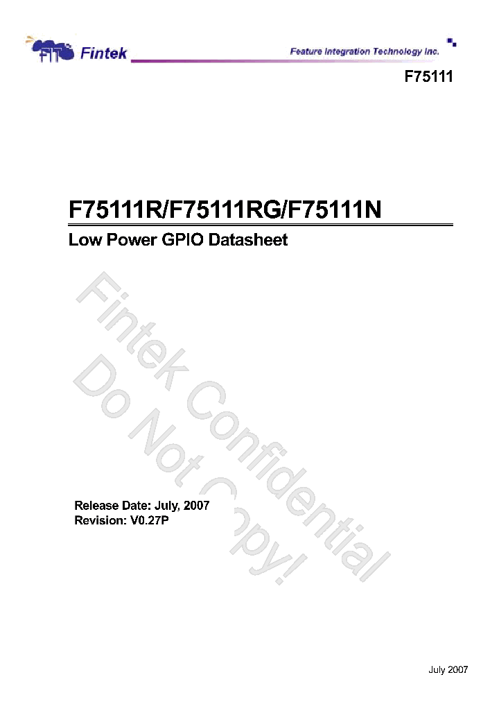 F75111_4601557.PDF Datasheet