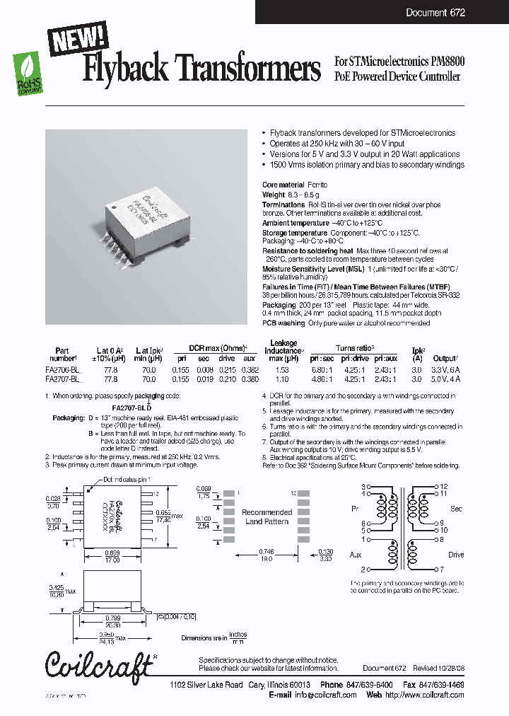 FA2707-BL_4695357.PDF Datasheet
