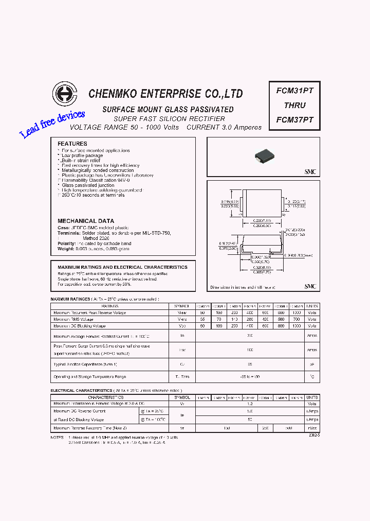 FCM35PT_4446980.PDF Datasheet