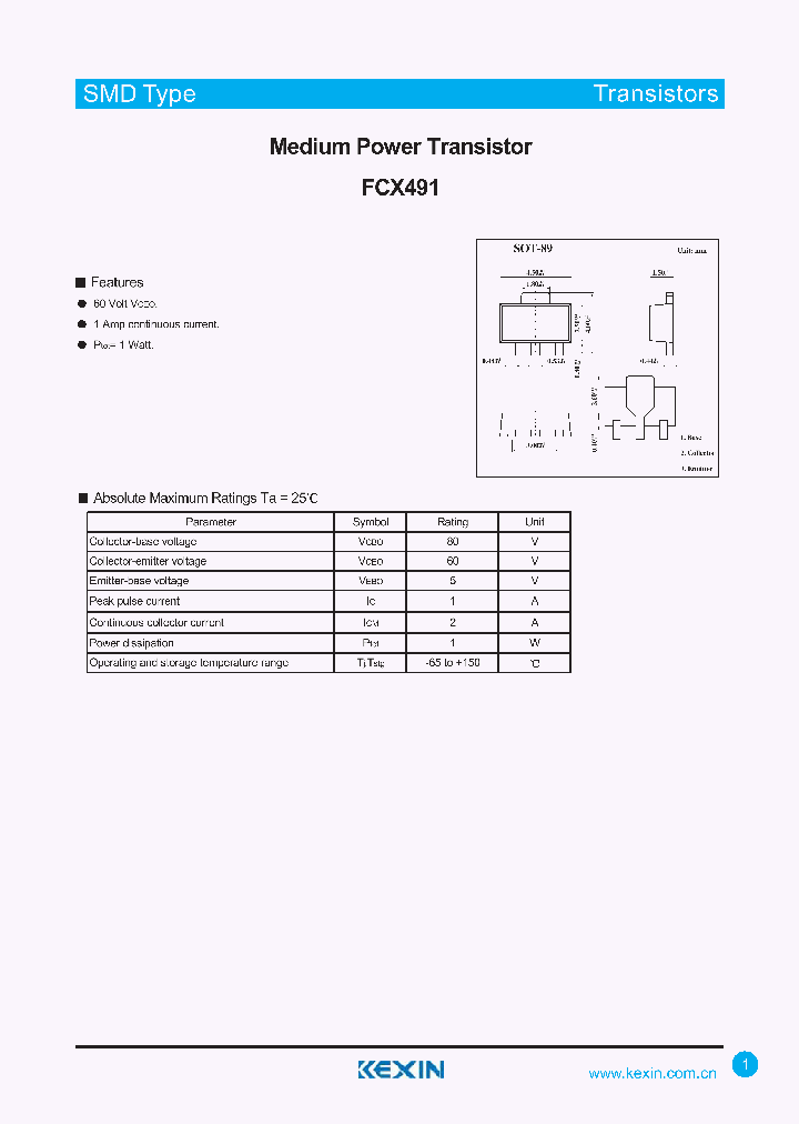 FCX491_4339437.PDF Datasheet