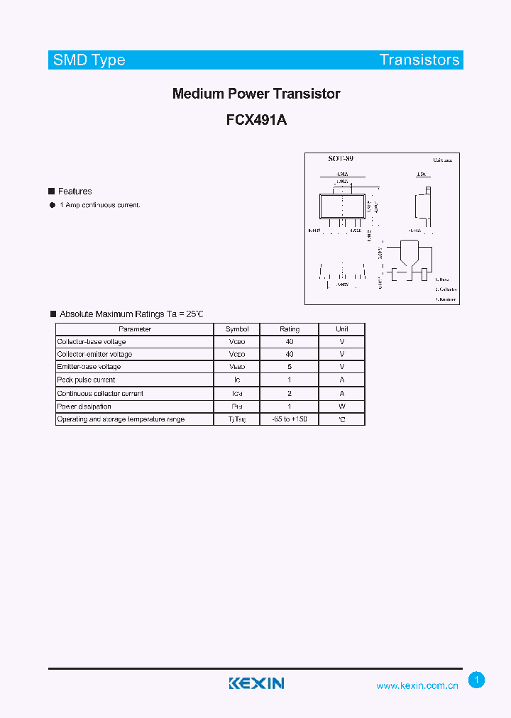 FCX491A_4369218.PDF Datasheet