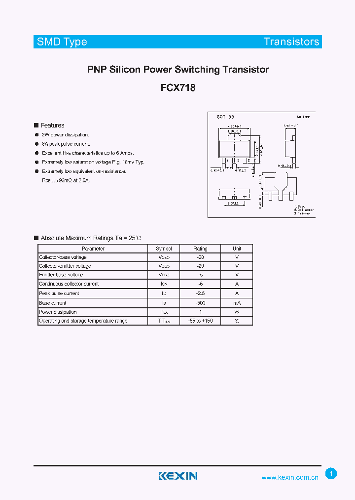 FCX718_4321299.PDF Datasheet