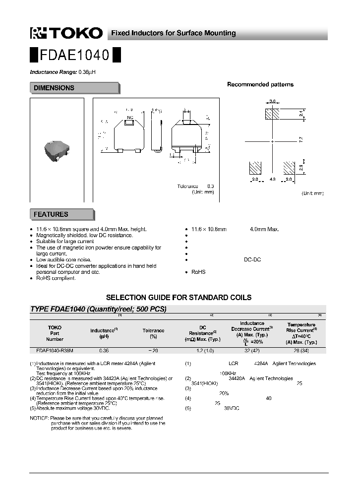 FDAE1040_4801390.PDF Datasheet
