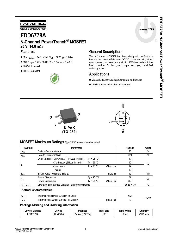 FDD6778A_4485879.PDF Datasheet