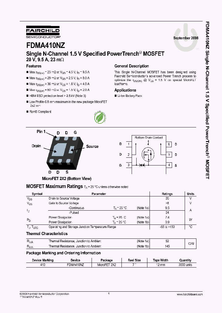 FDMA410NZ_4252605.PDF Datasheet