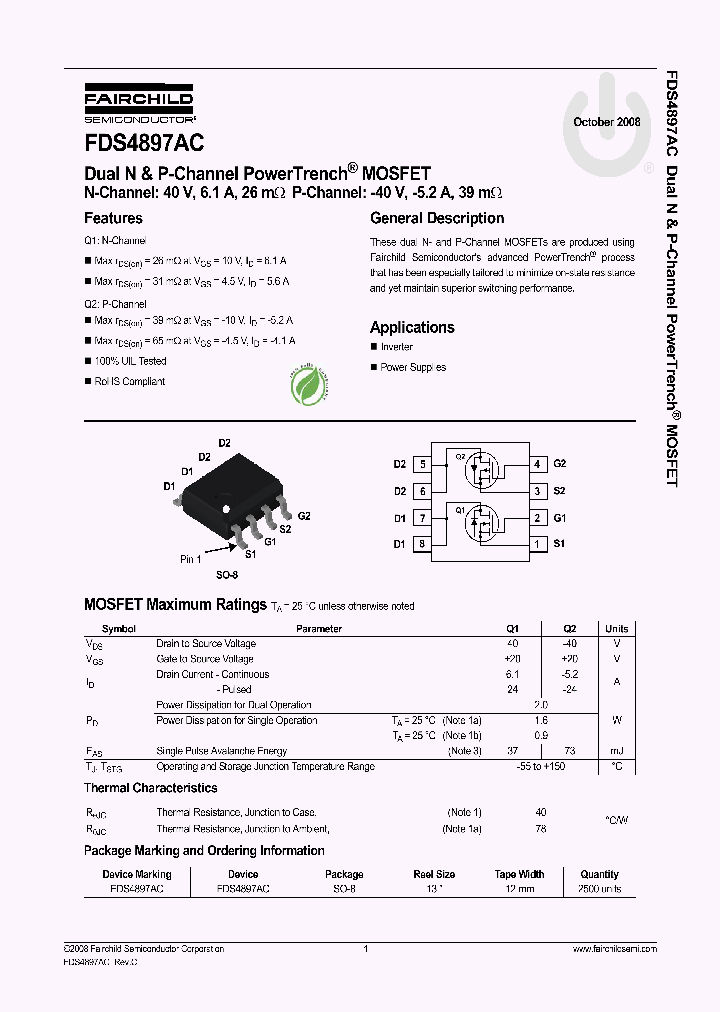 FDS4897AC_4558300.PDF Datasheet