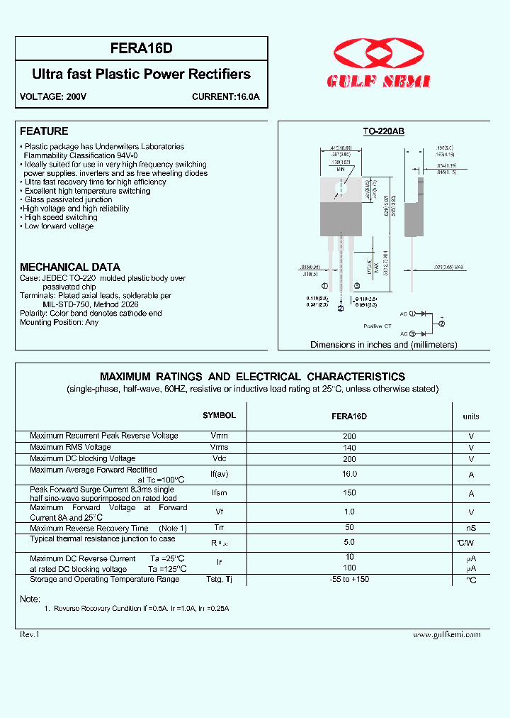 FERA16D_4618901.PDF Datasheet