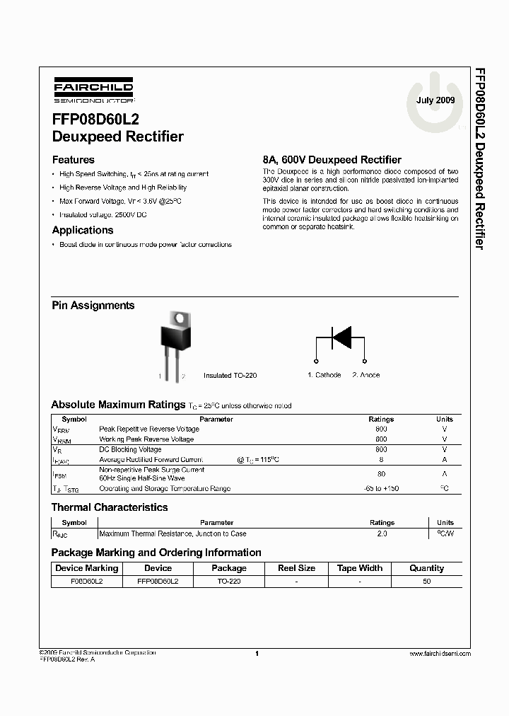 FFP08D60L2_4715850.PDF Datasheet