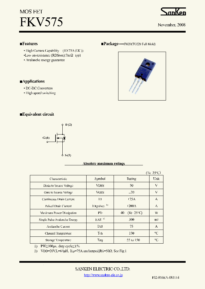 FKV575_4463380.PDF Datasheet