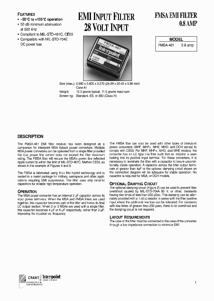FMSA-461_4527719.PDF Datasheet